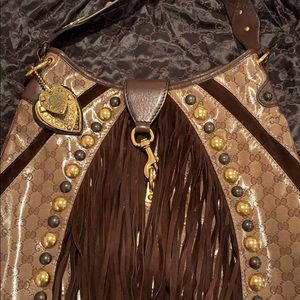 Gucci Leather Shoulder Bag